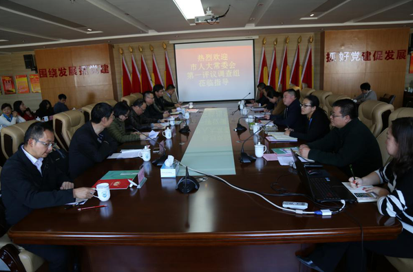 调研组一行查看了相关工作台账