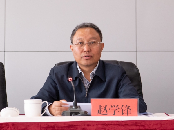 昆明经开区党工委书记赵学锋提工作要求 通讯员李伟摄